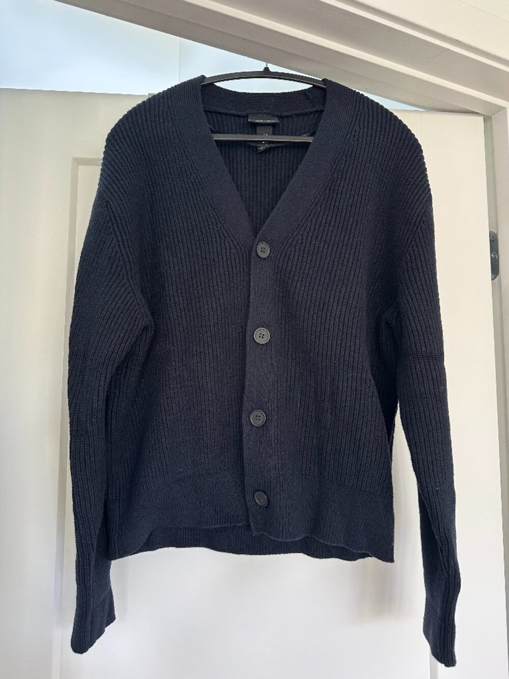 H&M Navy Cardigan - Relaxed Fit - Size M